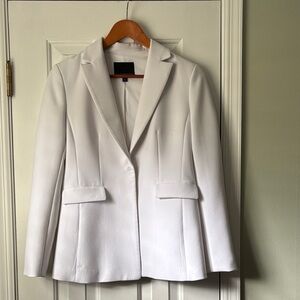 Banana Republic Elegant White Blazer